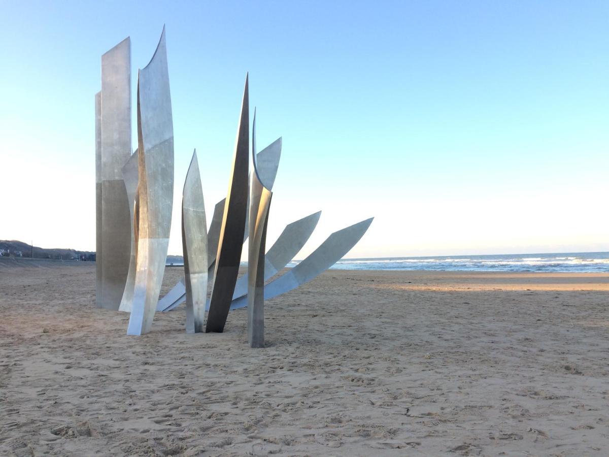 Les Chambres D'Omaha Beach Etablissement Avec Deux Chambres D'Hotes, Petit-Dejeuner Compris Fait-Maison Et Produits Locaux Vierville-sur-Mer Exteriér fotografie
